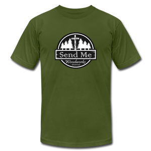 Send Me Woodworks Premium T-Shirt - olive