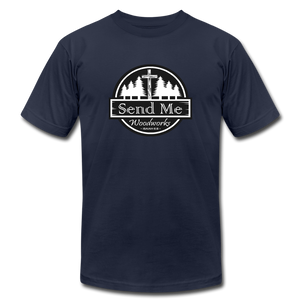 Send Me Woodworks Premium T-Shirt - navy