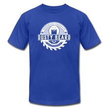 Load image into Gallery viewer, Dusty Beard Woodcrafts T-Shirt - royal blue
