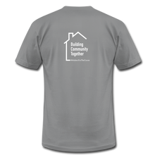 Load image into Gallery viewer, Dusty Beard Woodcrafts / Building Community T-Shirt - slate
