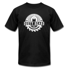 Load image into Gallery viewer, Dusty Beard Woodcrafts / Building Community T-Shirt - black
