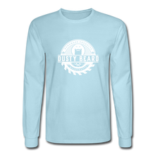 Load image into Gallery viewer, Dusty Beard Woodcrafts Long Sleeve T-Shirt - powder blue

