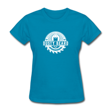 Load image into Gallery viewer, Dusty Beard Woodcrafts Women&#39;s T-Shirt - turquoise
