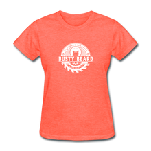 Load image into Gallery viewer, Dusty Beard Woodcrafts Women&#39;s T-Shirt - heather coral
