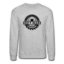 Load image into Gallery viewer, Dusty Beard Woodcrafts Crewneck Sweatshirt - heather gray
