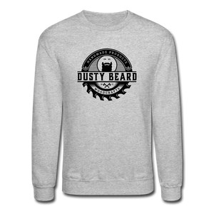 Dusty Beard Woodcrafts Crewneck Sweatshirt - heather gray