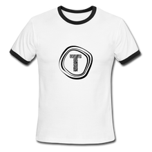 Load image into Gallery viewer, Tanner&#39;s Timber Ringer T-Shirt - white/black
