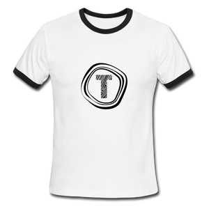 Tanner's Timber Ringer T-Shirt - white/black