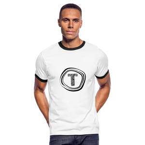 Tanner's Timber Ringer T-Shirt - white/black