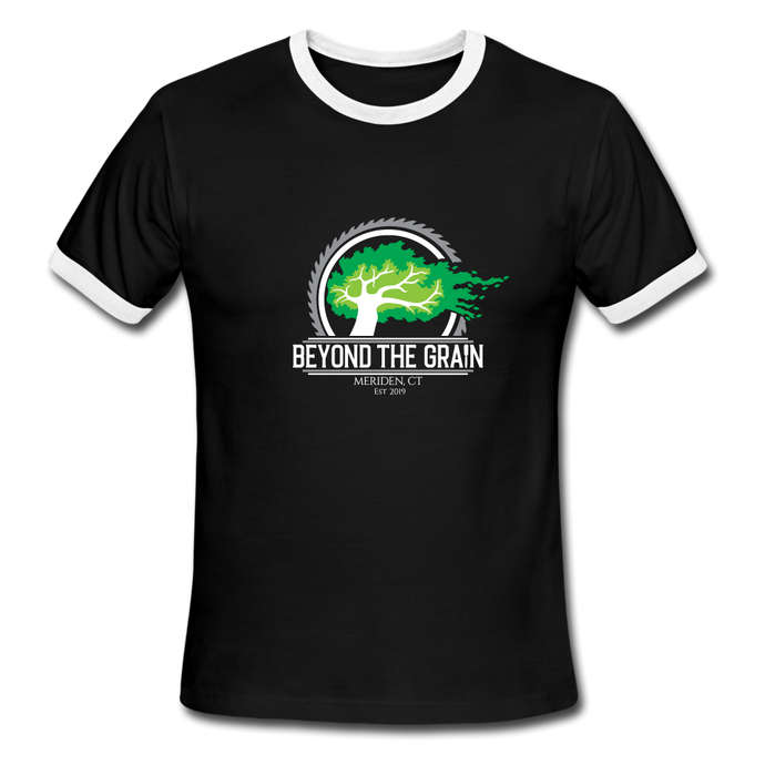 Beyond the Grain Ringer T-Shirt - black/white