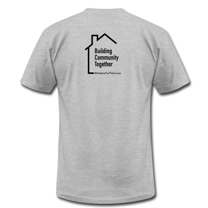 L & E Custom Woodworks / Community T-Shirt - heather gray