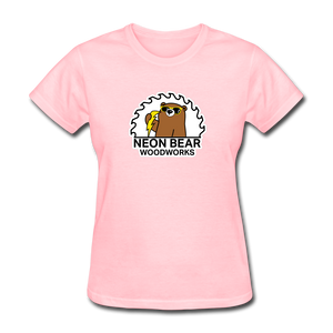 Neon Bear Woodworks Women's T-Shirt - pink