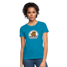 Load image into Gallery viewer, Neon Bear Woodworks Women&#39;s T-Shirt - turquoise
