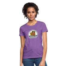 Load image into Gallery viewer, Neon Bear Woodworks Women&#39;s T-Shirt - purple heather
