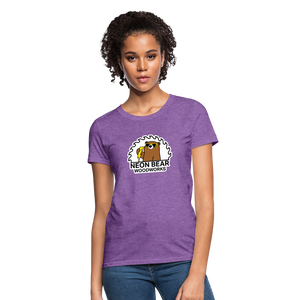 Neon Bear Woodworks Women's T-Shirt - purple heather