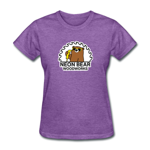 Neon Bear Woodworks Women's T-Shirt - purple heather