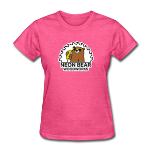Neon Bear Woodworks Women's T-Shirt - heather pink