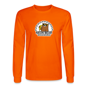 Neon Bear Woodworks Long Sleeve T-Shirt - orange
