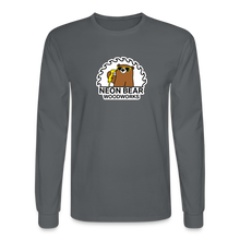 Load image into Gallery viewer, Neon Bear Woodworks Long Sleeve T-Shirt - charcoal
