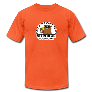 Neon Bear Woodworks Premium T-Shirt - orange