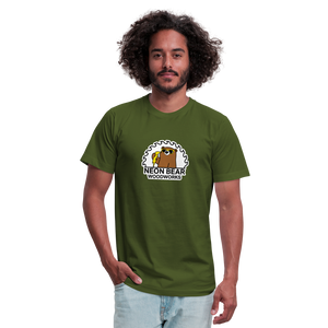 Neon Bear Woodworks Premium T-Shirt - olive