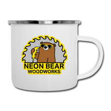 Load image into Gallery viewer, Neon Bear Woodworks Camper Mug - white
