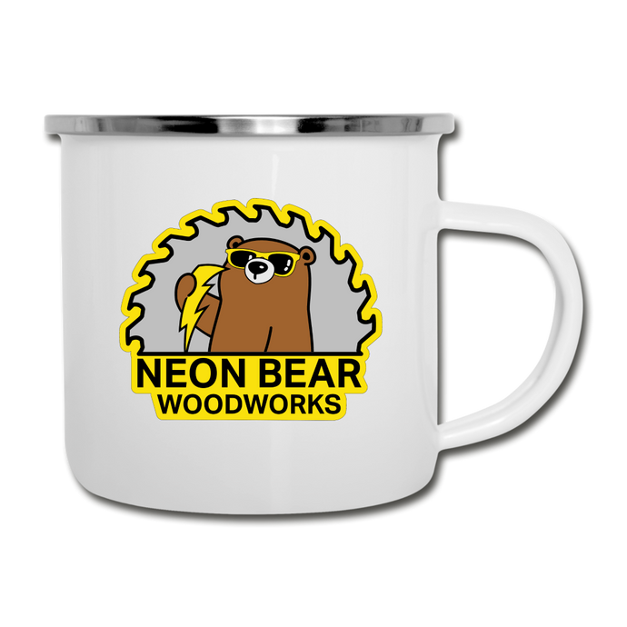 Neon Bear Woodworks Camper Mug - white
