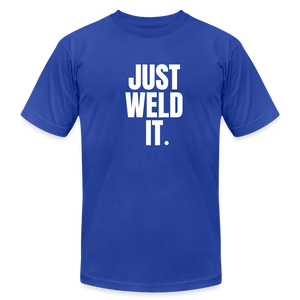 Just Weld It Premium T-Shirt - royal blue