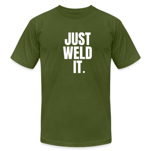 Just Weld It Premium T-Shirt - olive