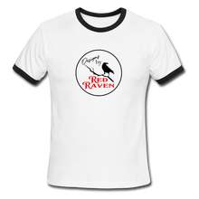 Load image into Gallery viewer, Red Raven Woodshop Ringer T-Shirt - white/black
