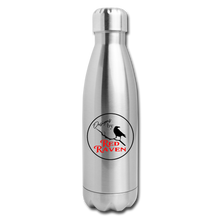 Load image into Gallery viewer, Red Raven Insulated Stainless Steel Water Bottle - silver
