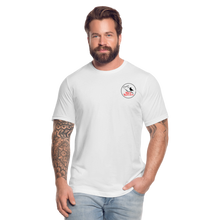 Load image into Gallery viewer, Red Raven Premium T-Shirt front and back logo - white
