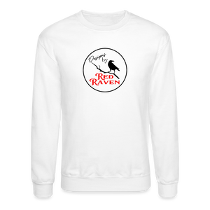 Red Raven Crewneck Sweatshirt - white