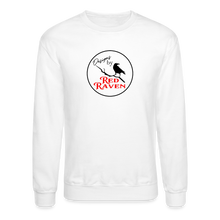 Load image into Gallery viewer, Red Raven Crewneck Sweatshirt - white
