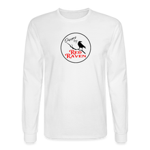 Load image into Gallery viewer, Red Raven Long Sleeve T-Shirt - white
