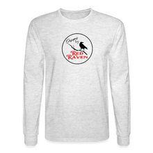 Load image into Gallery viewer, Red Raven Long Sleeve T-Shirt - light heather gray
