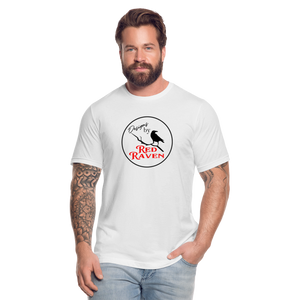 Red Raven Premium T-Shirt front logo - white