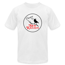 Load image into Gallery viewer, Red Raven Premium T-Shirt front logo - white
