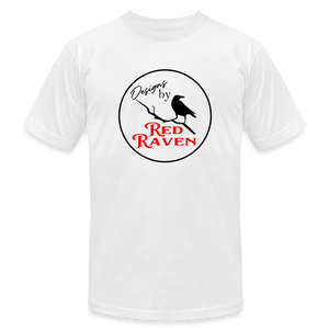 Red Raven Premium T-Shirt front logo - white