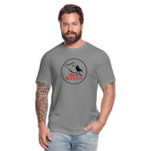 Load image into Gallery viewer, Red Raven Premium T-Shirt front logo - slate
