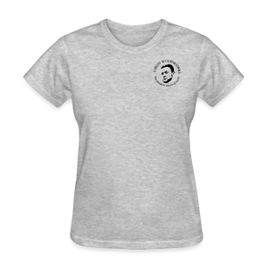 5 Iron Woodworks Women's T-Shirt - heather gray