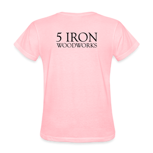 5 Iron Woodworks Women's T-Shirt - pink