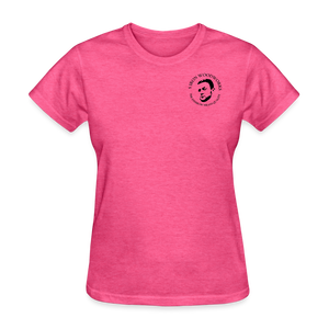 5 Iron Woodworks Women's T-Shirt - heather pink