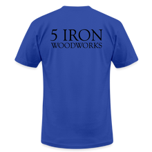 Load image into Gallery viewer, 5 Iron Woodworks Premium T-Shirt - royal blue

