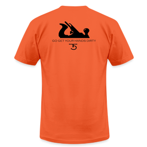 5 Iron Woodworks Premium T-Shirt - orange