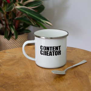 Content Creator Camper Mug - white