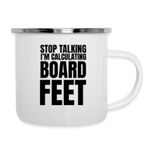 Load image into Gallery viewer, Board Feet Camper Mug - white
