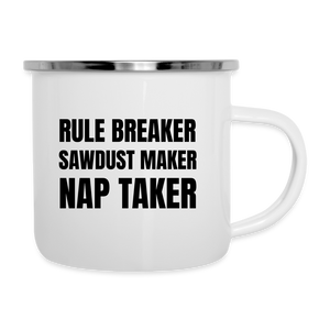 Nap Taker Camper Mug - white