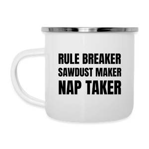 Nap Taker Camper Mug - white