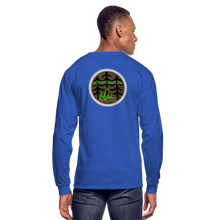 Load image into Gallery viewer, Woodworks by Mac Long Sleeve T-Shirt - royal blue
